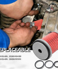 Installation of Automatic Transmission Filter And O Ring Kit For Honda Odyssey CR V Pilot Accord TL RDX RLX MDX TSX