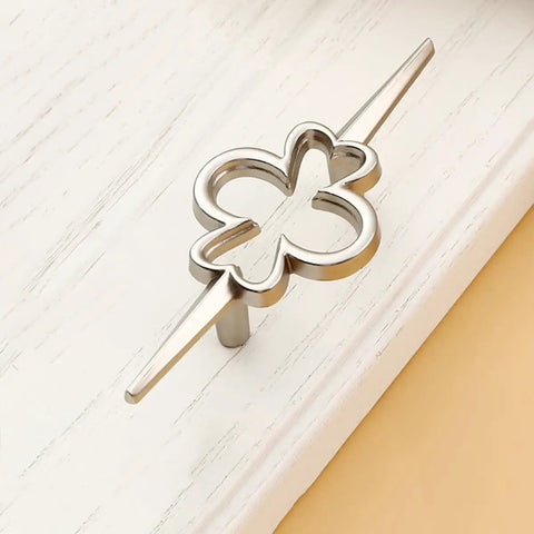 Brushed Copper Wardrobe Pull Handle For Cabinet Doors And Drawers Modern Single Hole Metal Knob Durable Zinc Alloy Hardware Matte Nickel Finish Replacement top view.