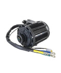 Rock Solid 4000 Watt Brushless Mid Drive Electric Motor For Moped Scooter Atv Go Kart with integrated controller and wiring.