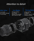 Quiet 6 Inch Inline Duct Fan With 405 CFM Airflow EC Motor And Zero To One Hundred Percent Variable Speed Controller details.