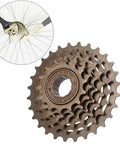 Six Speed Freewheel 14T-28T Wear-Resistant Bicycle Cassette For Mountain Bike Replacement Sprocket Kit with wheel inset