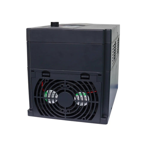 Pro Grade 15KW 20HP 20CV VFD Inverter For 3 Phase Motors 380V AC Variable Frequency Drive With Easy Speed Control And Durable Frequency Converter For Industrial Machinery, black cooling fan housing