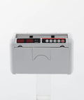 Front view of Portable Bill Counter With Counterfeit Detection And LED Display Ultrafast 800 Notes Per Minute Multi Currency Support