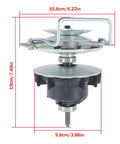 GT79452 Transmission Drive Kit Replacement For Craftsman Poulan Ariens And Other Mowers With RS800 Transaxles dimensions view