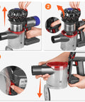 Clear Dust Bin Replacement For Dyson V7 V8 Cordless Vacuum Cleaners, Easy Fix No Fuss For Leaks And Cracks, Compatible SV10 SV11