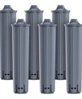 Heavy Duty Replacement Water Filters Compatible With Jura 71794 Claris Smart System Six Pack Coffee Machine Cartridges, gray color
