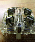 Top Shelf Control Circuit Contact Block For Industrial Panels Built Like A Tank Rock Solid 9001KA1G close-up view with metal terminals.