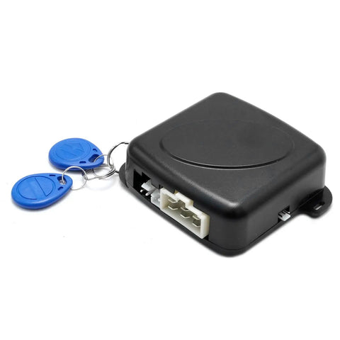 12V Car Alarm System With RFID Keyless Entry And Push Start Button Kit Engine Start Stop Ignition Switch For Vehicle Anti Theft Security