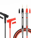 Pro Grade Digital Multimeter Test Probes Kit with Thin Tip Needle Probes 1000V 20A Rated Universal Cable Wire