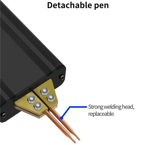 Detachable pen with strong welding head for Portable Handheld Spot Welder For Nickel Strip And Nickel Band Welding 80 Gear