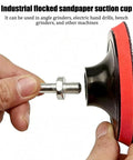 DIY Friendly Car Glass Polishing Kit With Cerium Oxide Powder And Wool Pads component being held showing connection detail