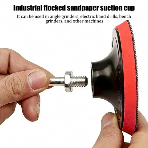 DIY Friendly Car Glass Polishing Kit With Cerium Oxide Powder And Wool Pads component being held showing connection detail