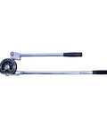 Lever Type Tube Bender for 5/8 Inch OD Tubing With Calibrated Bend Angles, 2 1/4 Inch Radius, Secure Wide Grip Clamp