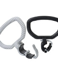Adjustable Kettlebell Handle Fits 24 to 42mm Rods, Non Slip Fitness Accessory For Easy Weightlifting Transitions, Black and Gray Handles