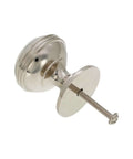 Solid Brass Beehive Cabinet Knob Set In Nickel Finish For Drawers And Cabinets Old Style Bloxwich Drawer Pulls Preston Large Size Screws Included