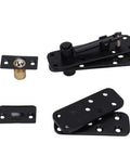 Concealed Pivot Hinge For Secret Doors And Bookcases, Built To Last Heavy Duty 570Lb Load Bearing, 360 Degree Rotation, hardware set