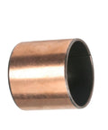 Heavy Duty Sleeve Bearing Oilless Bushing Plain Bearing with 40mm Bore, 44mm Outer Diameter, carbon bronze core for industrial use.