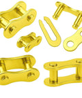 Dope Single Speed Bike Chain Master Link Connectors With Quick Release Design For Sweet MTB And Road Rig Upgrades 1/2x1/8 Inch Five Pack Set crafted from alloy steel.