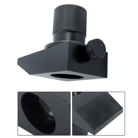 Hella Sturdy 5C Angle End Mill Grinding Fixture with a textured knob for secure grip, designed for sharpening cutters from 1/16 to 1-1/8 inches.