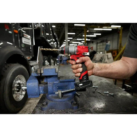 Top Notch Hella Durable Professional Mounting Adapter Plate Designed For Badass 12 Volt Half Inch Cordless Lithium Ion Drill Driver Bare Tool setup in use.