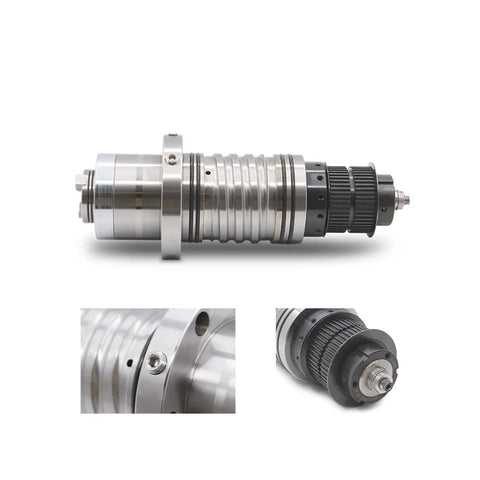 BT30 CNC Router Spindle 3KW To 5.5KW High Speed Milling Machine With 7008C Ceramic Bearings And 10000 RPM Max Water Cooled, side view