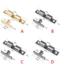 Touch Latch For Cabinets And Doors With Spring Ball Adjustable Copper Cabinet Latch For Wardrobes And Furniture diagram