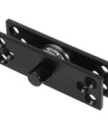 Hidden Door Hinge Veemoon Stainless Steel 360 Degree Pivot Concealed Heavy Duty Cabinet Hinge with Matte Black Finish