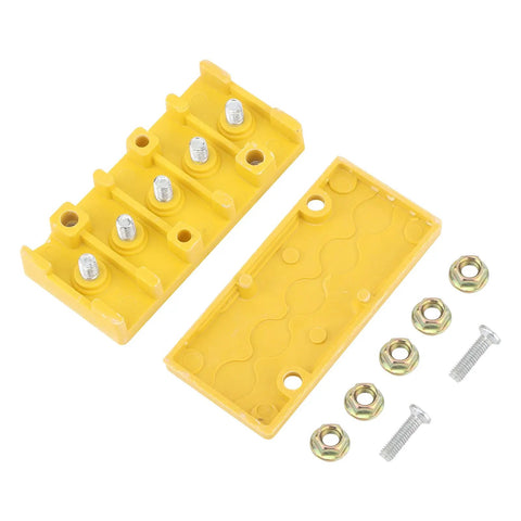 Heat Resistant 5 Pole E Bike Motor Controller Junction Box With Insulated Wire Organizer For Tangle Free Quick Wiring