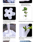 Vertical Garden Tower Kit for Indoor Outdoor Herb and Vegetable Growth with Hydroponics System overview showing pump, plants, and structure.