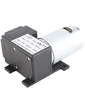 Heavy Duty 12V Mini DC Vacuum Pump Cranks Out Crazy Strong Suction Up To 10 Liters Per Minute While Staying Totally Whisper Quiet For Rough Barn Jobs And Sweet Shop Workflows, close-up of the compact motor unit.