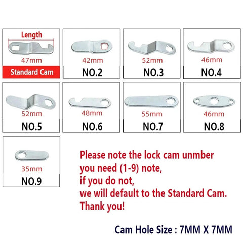 Cam Lock With Padlock For Lockers And Mailboxes Storage Boxes Wardrobes And Electronics Cabinets Easy Install Heavy Duty Metal Lock Dope Security