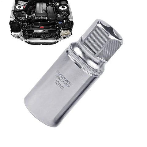 Heavy Duty Bolt Extractor Kit Made From Chrome Vanadium Steel For Tough Jobs, Perfect Universal Screw Remover Tool To Pull Broken Bolts Fast And Easy In Your Garage 10mm