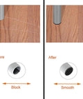 Two And Three Eighths Inch Round Plastic Tubing End Caps For Round Metal Tube 60mm OD Fits ID Two Point Two To Two Point Three Inches Eight Pack Tough Insert End Caps For Home Garage And Outdoor Use comparing block vs smooth