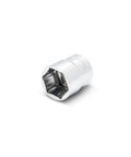 12 Piece 1/4 Inch Drive 6 Point Stubby Metric Socket Set With Low Profile Design, Off Corner Loading For Less Rounding, High Visibility Size Markings, Chrome Finish That Wipes Clean And Resists Corrosion
