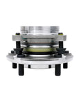 Front view of Front Wheel Bearing Hub Assembly Compatible With 2007-2021 Toyota Tundra, 2008-2021 Toyota Sequoia 4WD Only, 5 Lug Front Hub Replacement