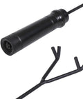Detailed close-up of poker tool for 22 Inch Portable Fire Pit For Outdoor Wood Burning Steel Construction