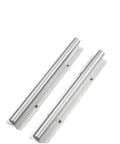Two metal guide rails from Pro Grade SBR20 Linear Rail Kit 1200 To 1800mm With 2 Sets Of 4 SBR20UU Blocks And 20mm Guide Rails For CNC Routers
