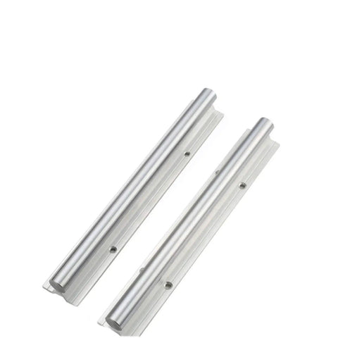 Two metal guide rails from Pro Grade SBR20 Linear Rail Kit 1200 To 1800mm With 2 Sets Of 4 SBR20UU Blocks And 20mm Guide Rails For CNC Routers
