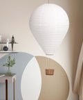 16 Inch Handmade Hot Air Balloon Lantern Lampshade Totally Kid Friendly Hanging Decor Pendant Light Shade For Decorating Childrens Rooms Corridors And Living Rooms No Wires Or Bulbs Included in modern room