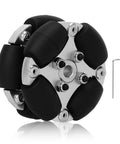 38mm omni wheel for DIY robots with aluminum frame and PU rollers