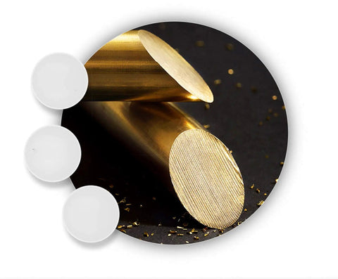 Raw brass material for Bow Style Brass Cabinet Pulls For Kitchen And Bath, Easy Install Drawer Handles, Sleek Satin Finish, 128mm Center-To-Center Holes.