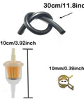 Top Notch Fuel Pump With Filter And Oil Hose For Lawn Mowers And Outdoor Power Equipment, Compatible With Kohler 17HP-25HP