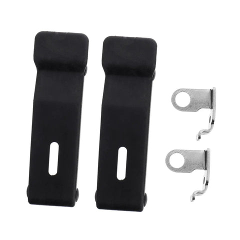 6 Pack Flexible Rubber Door Draw Latch Locks for electrical cabinets and boat compartments with stainless steel keepers