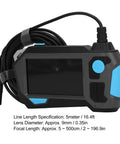 9mm Dual Camera Industrial Borescope With 4.5 Inch HD Display And IP68 Waterproof Build Featuring Five Meter Flex Cable, showing the control unit and flexible cable.