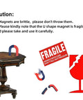 Ultimate Kid Friendly Magnet Kit For Physics And Science Experiments At School Or Home caution for fragile magnets
