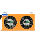 Beefy Industrial Air Cooler Fans For CNC Machines 60 L Per Minute Flow 2.4KW Cooling Power Hydraulic Oil Cooler with dual fans