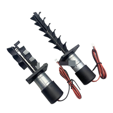 Tank Ink Stirring Stirrer For White Ink Mixing Motor 24V Compatible With DTF DTG UV Printers, shown with dual blades