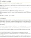 Image displaying troubleshooting tips and FAQs for Stopaflat tube installation.