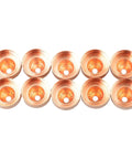 Top Tier 10 Pack Brass Shield For Plasma Cutter PMX 105 Gouging And Cutting Gear, Industrial Welding Supply Built Tough To Handle Extreme Heat Spit With Zero Hassle - replacement brass shields, 10 count.