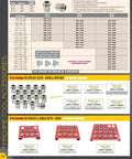 ER40 Spring Collet Nine Sixteenths Inch High Grade Tool Steel Hardened And Precision Ground For Milling And Lathe Spindles